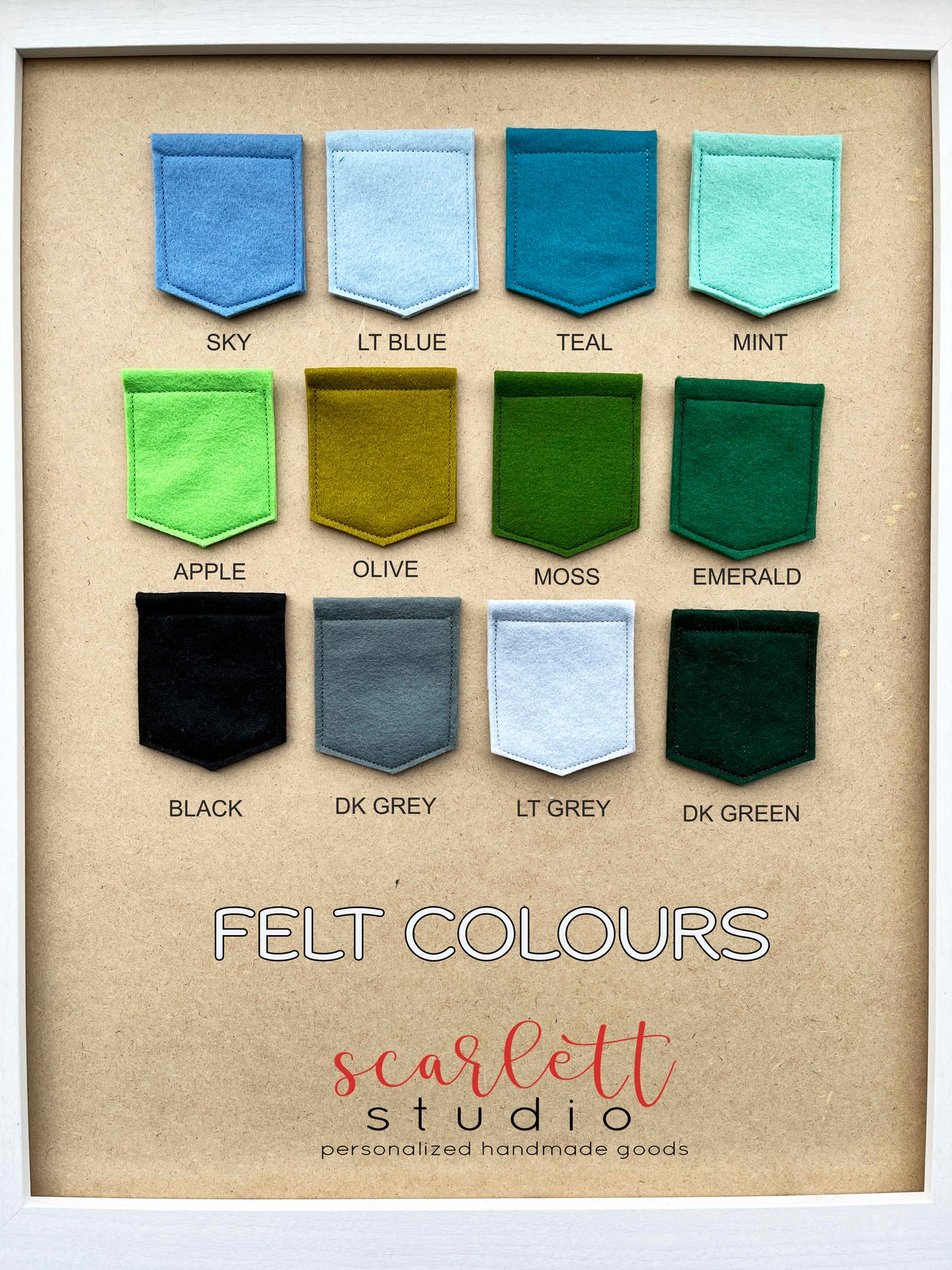 Personalized Christmas Felt Stocking