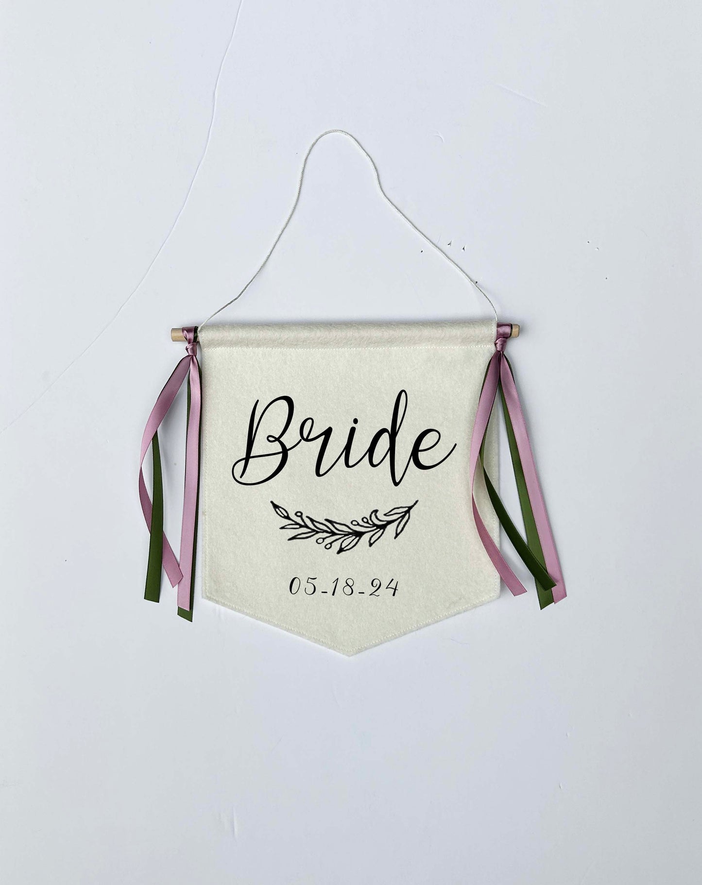 Custom Wedding Sign/Banner - Bride and Groom Chair Signs