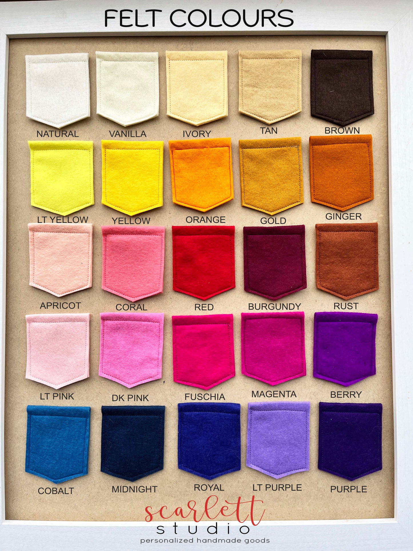 Personalized Christmas Felt Stocking