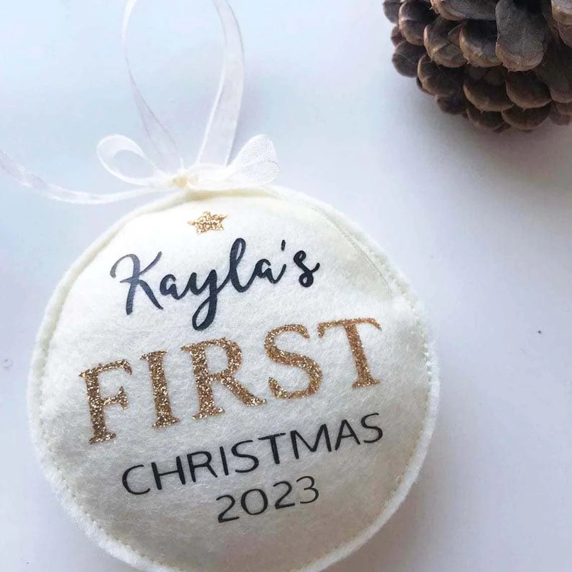 Baby's First Christmas Ornament