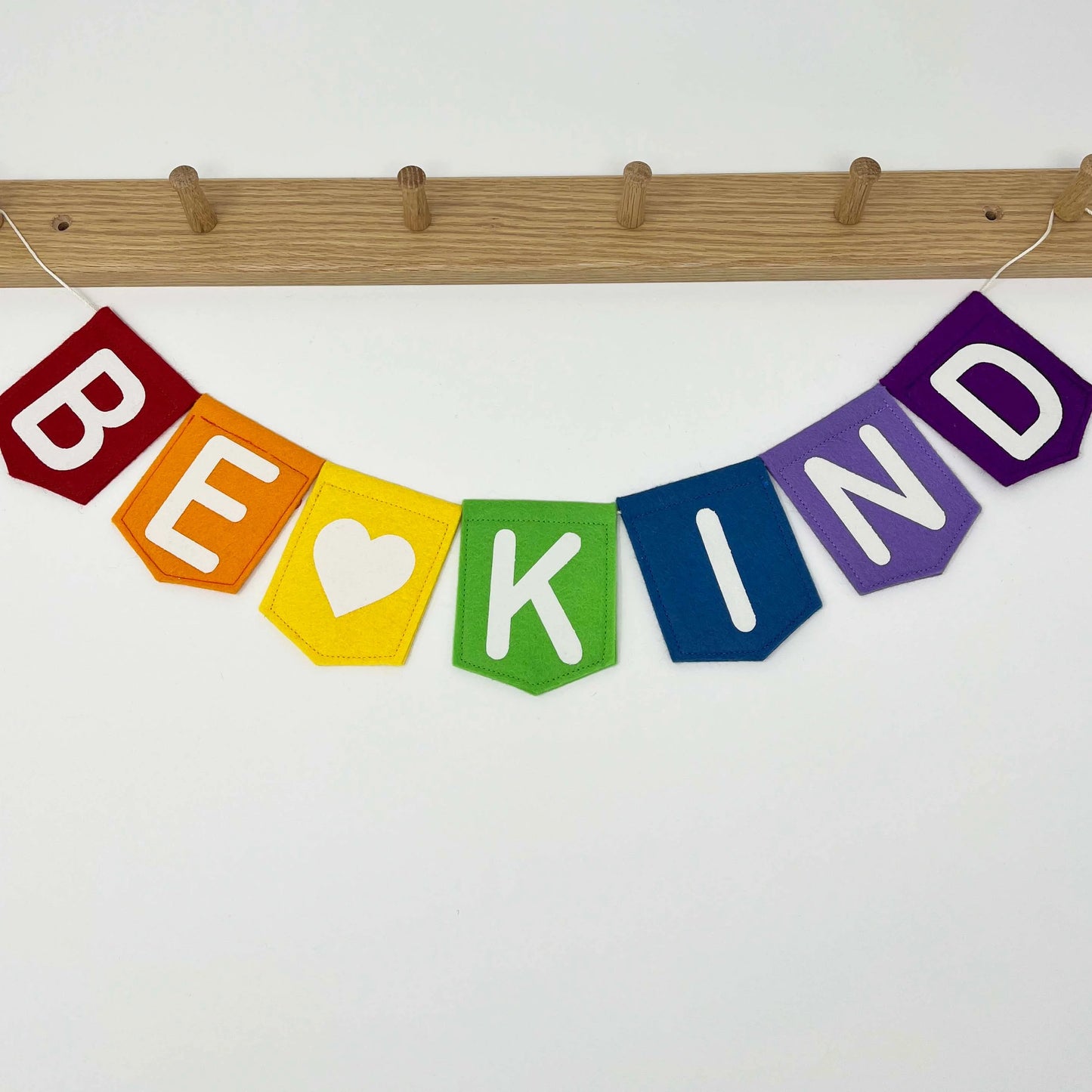 Be Kind Mini Felt Garland - Playroom/Classroom Decor