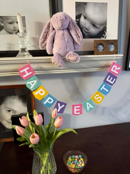 Happy Easter Felt Garland