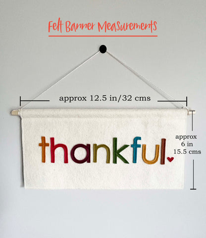 Colourful Thanksgiving Banner