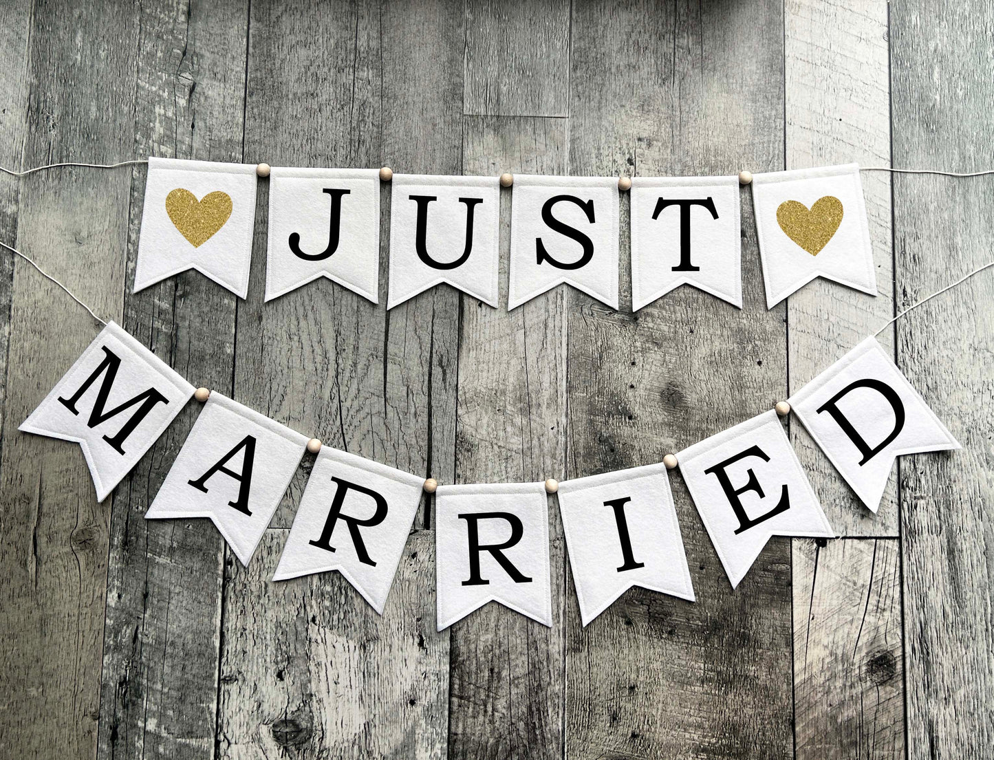 Just Married Sign/Banner