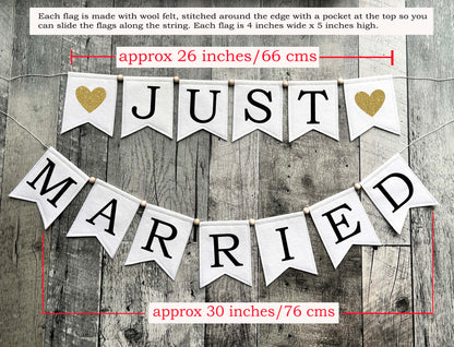 Just Married Sign/Banner