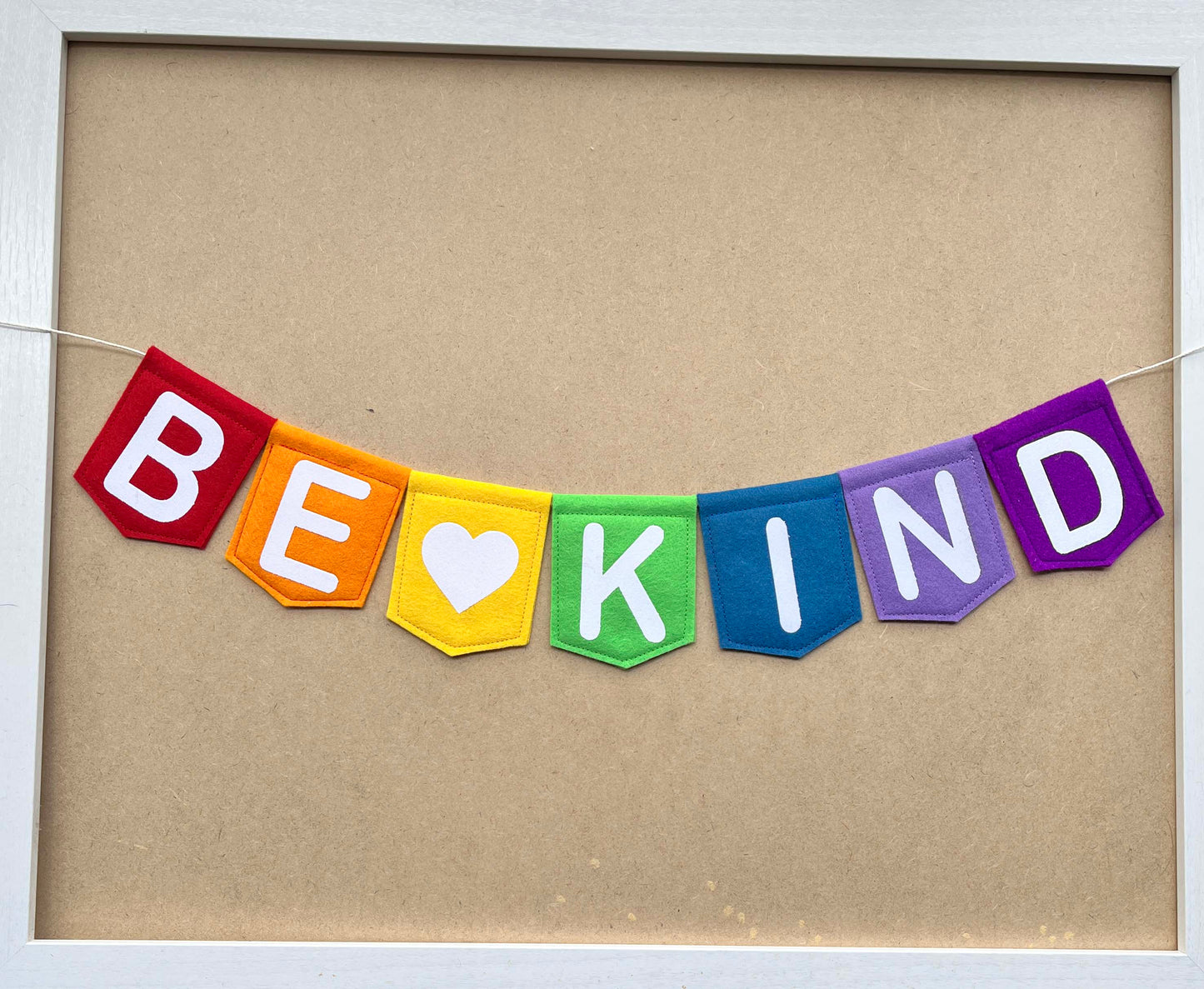 Be Kind Mini Felt Garland - Playroom/Classroom Decor