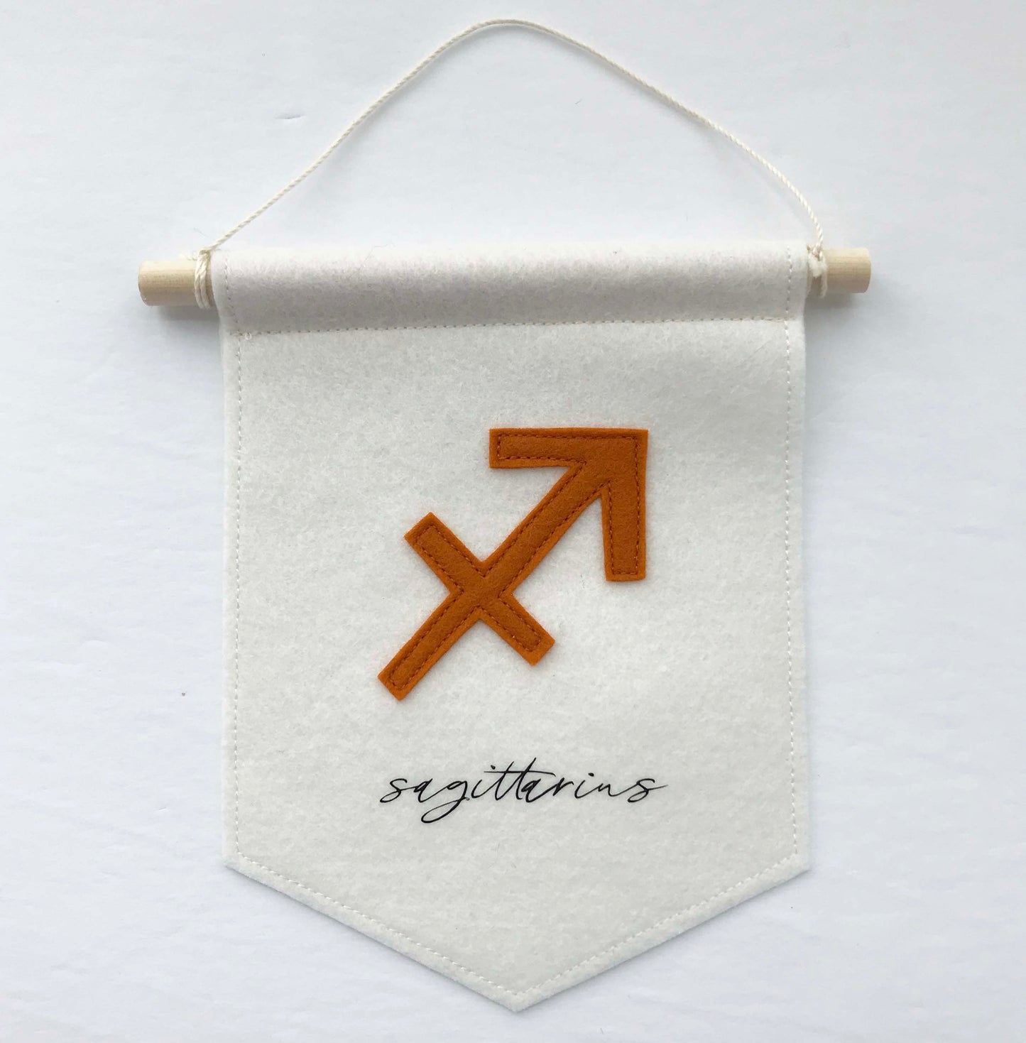 Sagittarius Felt Banner - Astrological Sign