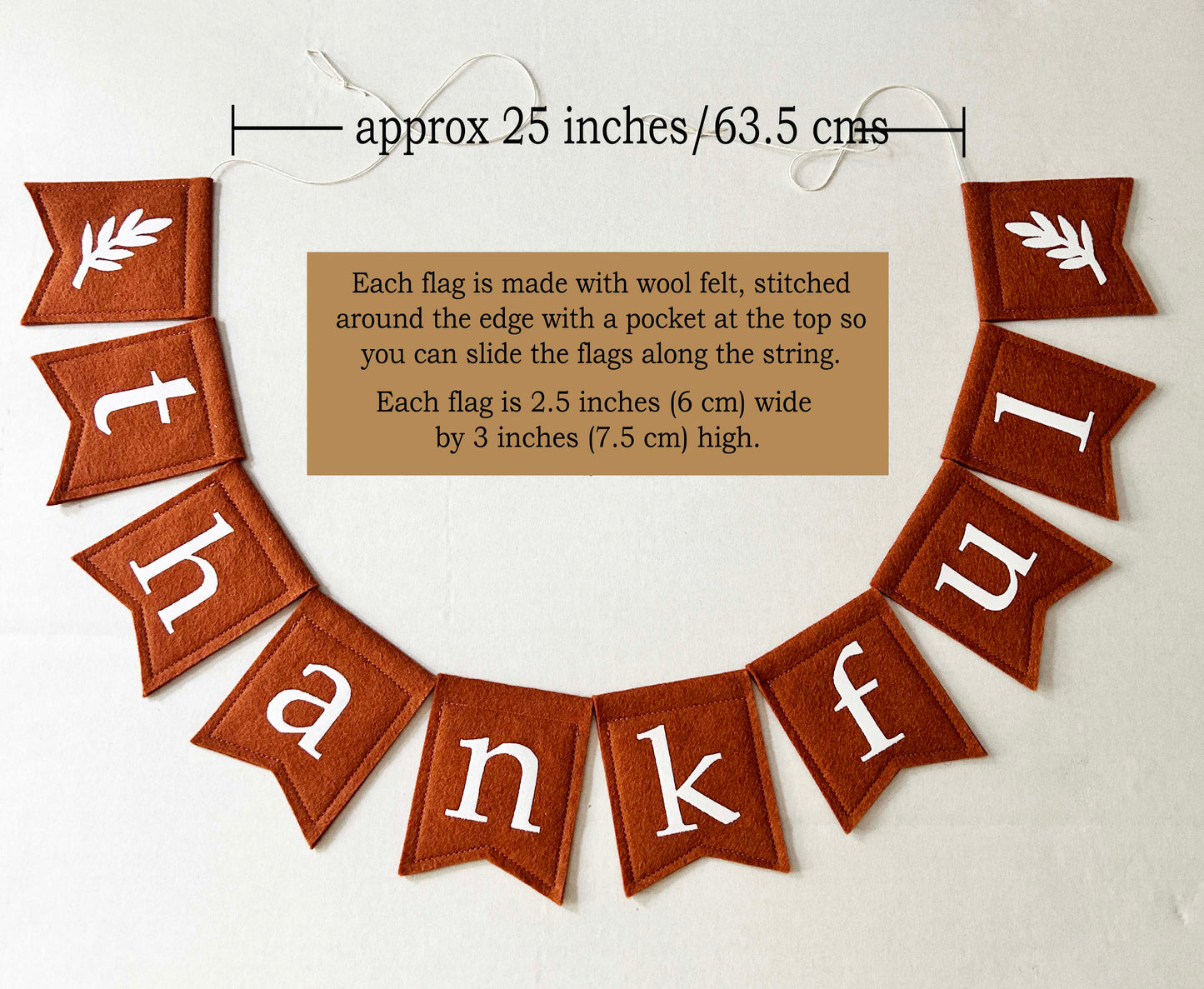 Thankful Felt Garland