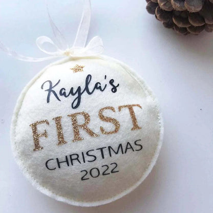 Baby's First Christmas Ornament