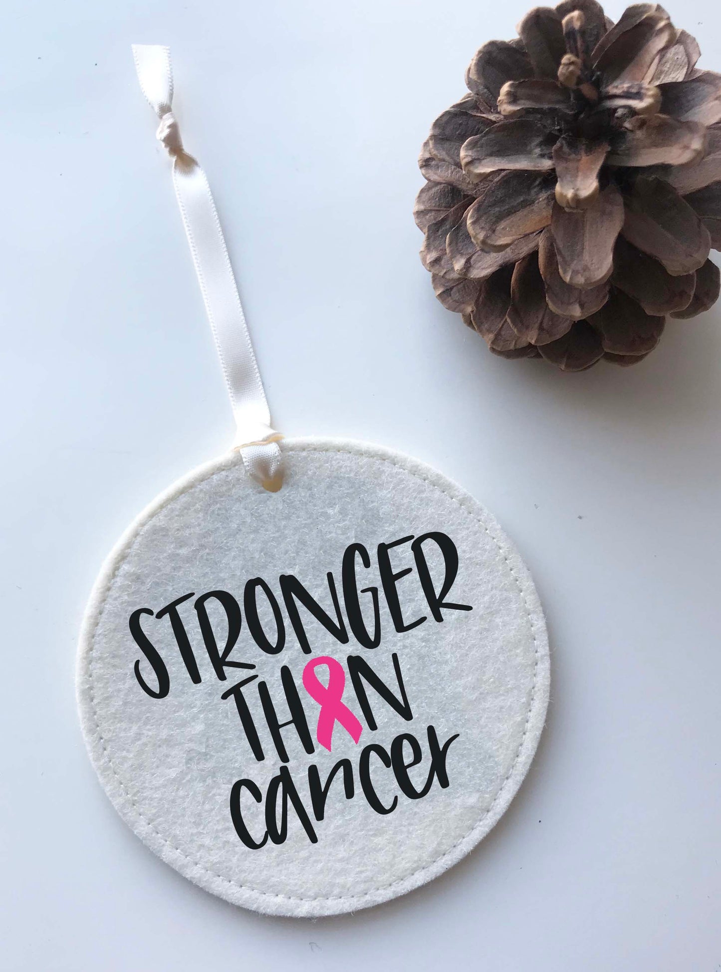 Stronger than Cancer Ornament