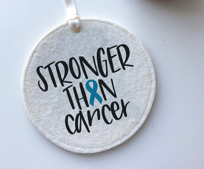 Stronger than Cancer Ornament