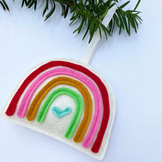 Rainbow Baby Ornament