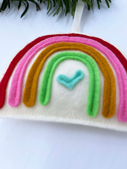 Rainbow Baby Ornament