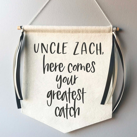 Custom Wedding Sign/Banner - Here Comes Your Greatest Catch