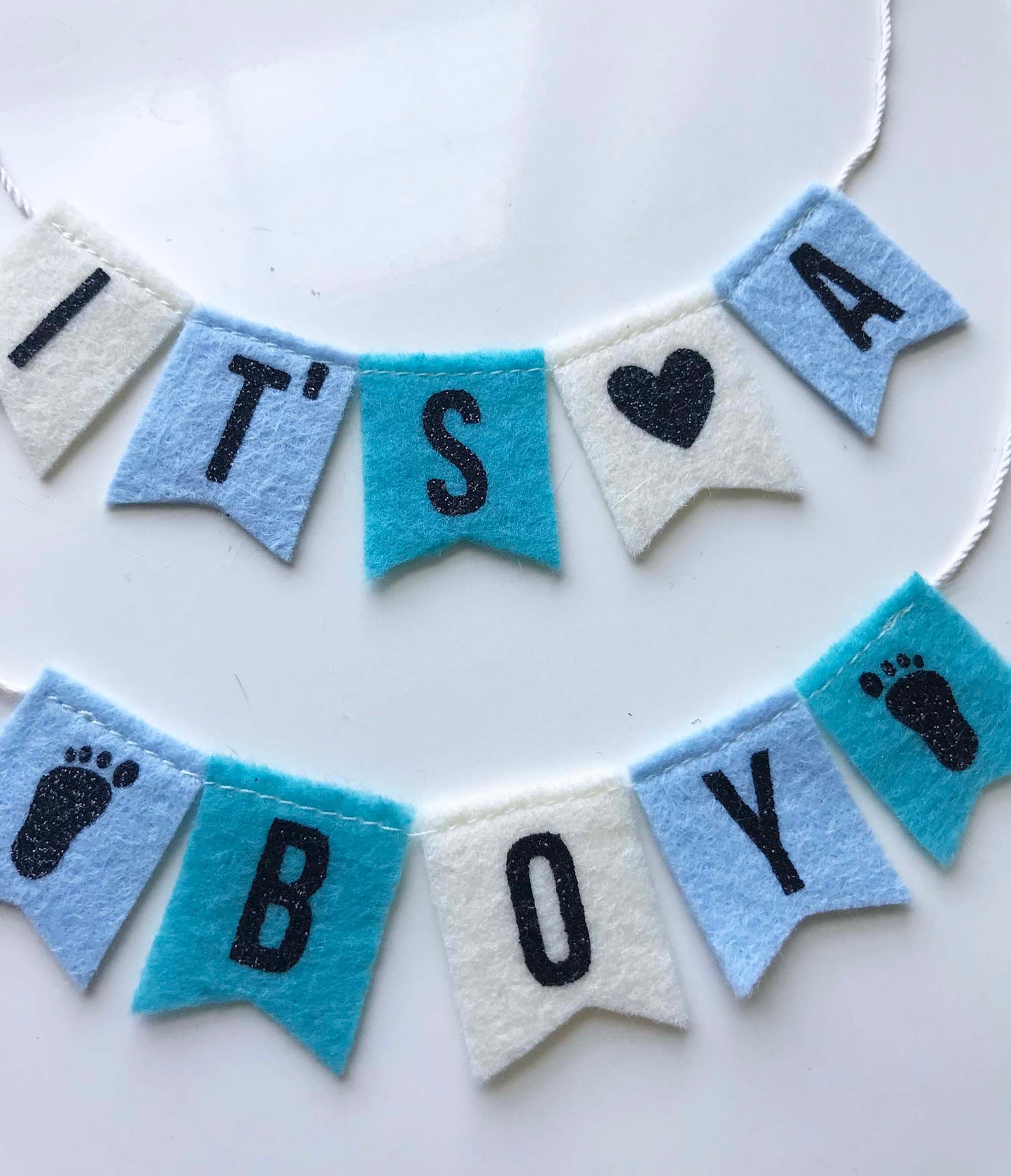 It's a Boy Cake Banner