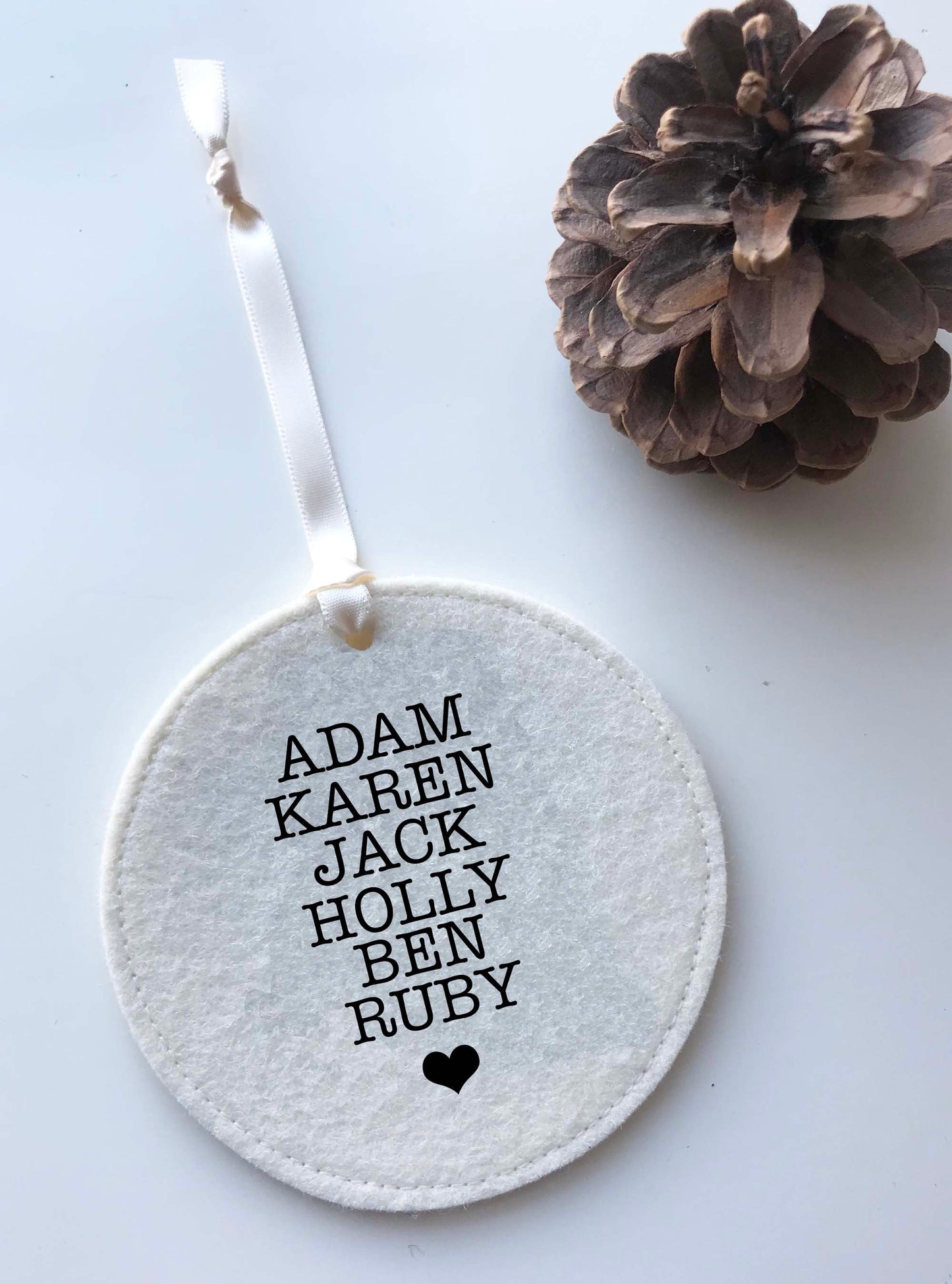 Family Name Ornament