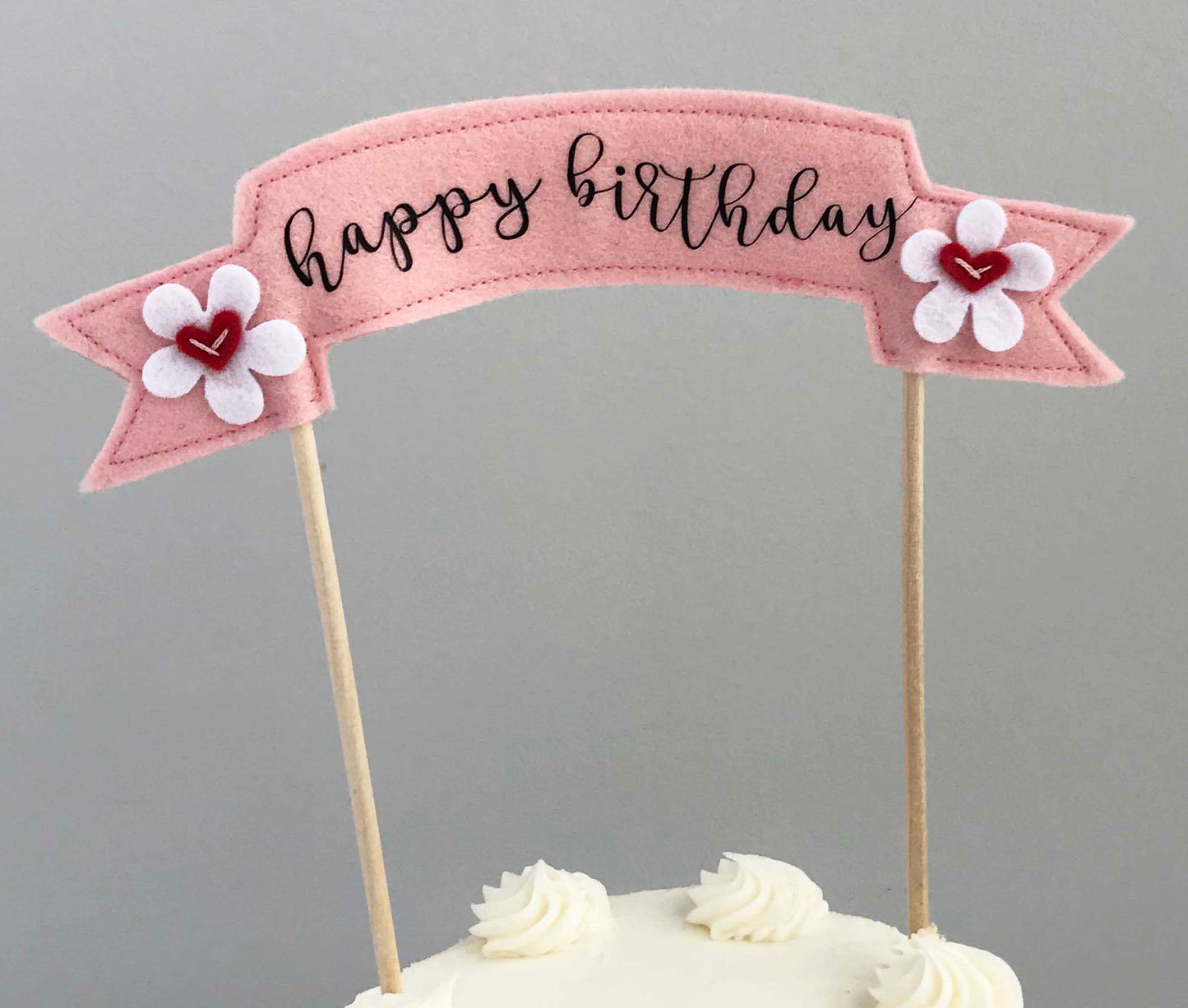 Happy Birthday Cake Topper