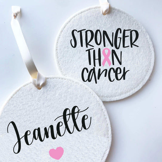 Stronger than Cancer Ornament